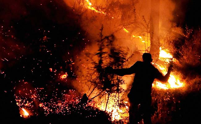 Forest Fires Flare Close To Famous Shimla Railway