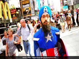 'Sikh Captain America' Wears The Superhero's Costume To Fight Intolerance - And Trump 'Sikh Captain America' Wears The Superhero's Costume To Fight Intolerance - And Trump