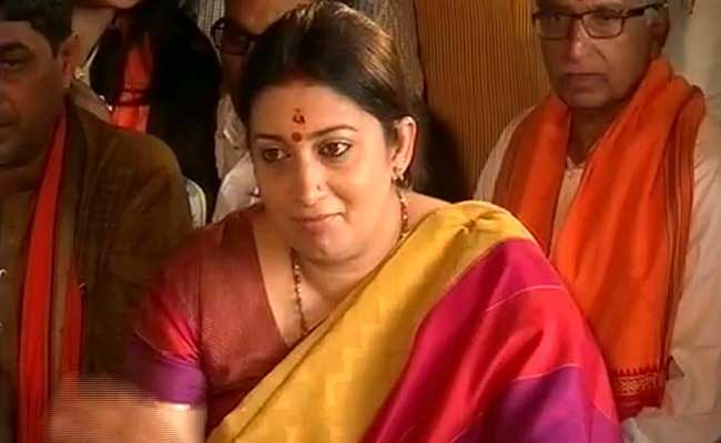 Oh Dear, Smriti Irani And Bihar's Education Minister Spar On Twitter