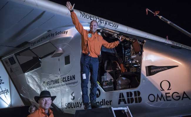 Solar Impulse 2 Lands In Oklahoma On Record-Breaking Flight