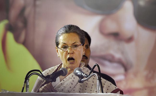 Sonia Gandhi To Hit Campaign Trail In Bijapur Today, After 2 Years