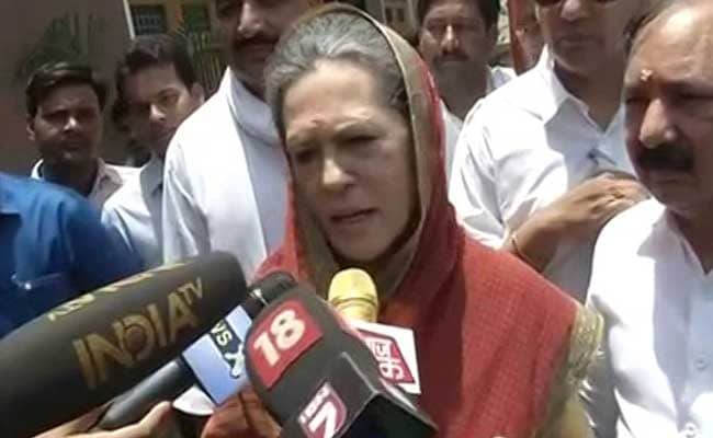 Uri Attack A Deplorable Affront On National Conscience: Congress President Sonia Gandhi