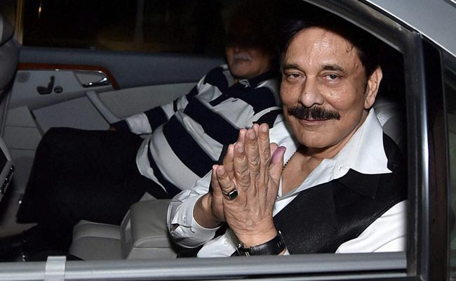 Sahara Chief Subrata Roy Leaves Jail For 4 Weeks For Mother's Funeral