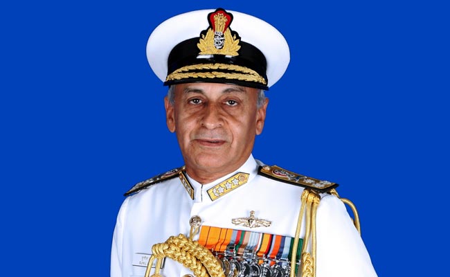 Navy Chief Sunil Lanba Leaves On A 4-Day Visit To Myanmar