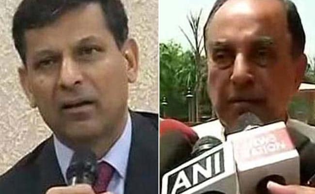 Is Subramanian Swamy Letter On RBI Governor A Chess Move? Sources Say Yes
