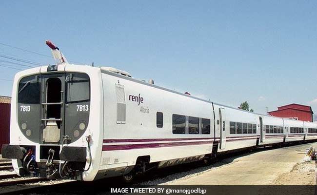 Talgo Train Trial In Mathura-Palwal Section Today