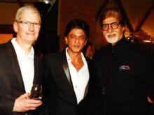 At Shah Rukh Khan's Party For Tim Cook: Bachchans and Aamir Khan