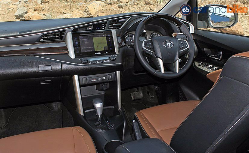 toyota innova crysta interior