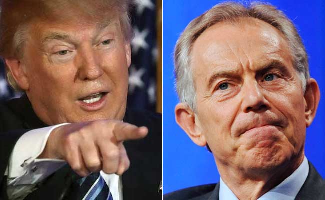 Donald Trump Blasts Tony Blair For Iraq War