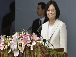 Taiwan Swears In Tsai Ing-Wen As First Female President Taiwan Swears In Tsai Ing-Wen As First Female President