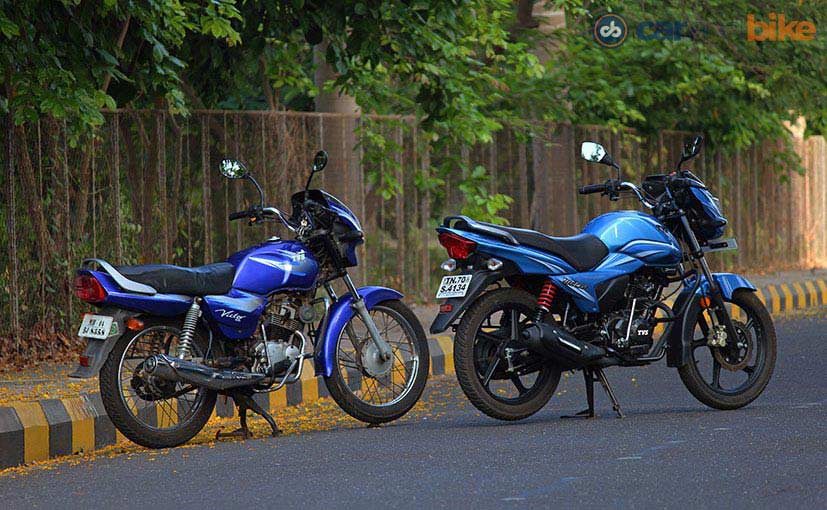 TVS Victor - Old vs New - Rear Profiles