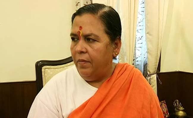 Uma Bharti Deposes In Defamation Case Filed By Congress' Digvijaya Singh