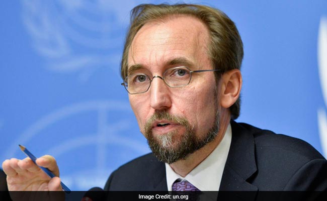 United Nations Rights Chief Condemns Strikes On Syrian Camp