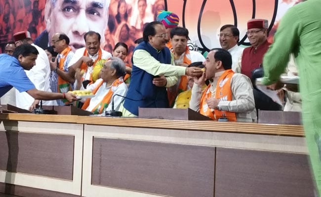 Vijay Bahuguna, 8 Uttarakhand Rebels Expelled By Congress, Join BJP