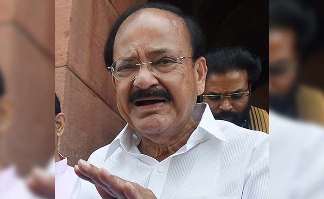 Venkaiah Naidu Says Government's Top Priority Is Eliminating Poverty Venkaiah Naidu Says Government's Top Priority Is Eliminating Poverty