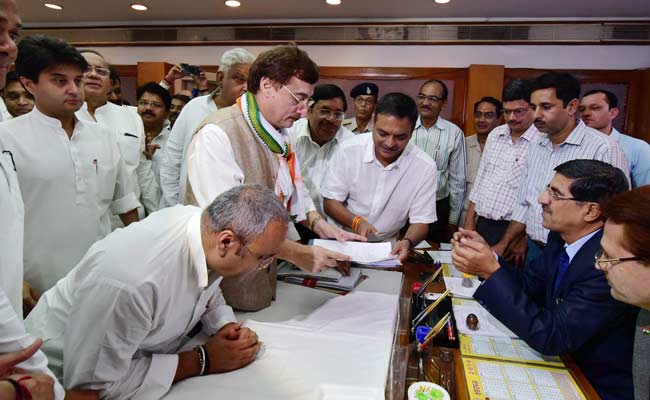 Vivek Tankha Files Nomination For Rajya Sabha Polls From Madhya Pradesh