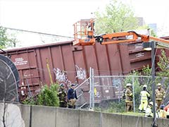 Derailed Train Near Washington Leaks Hazardous Material
