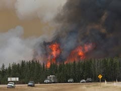 Security, Traffic Cameras Record Chilling Advance Of Canada Wildfire