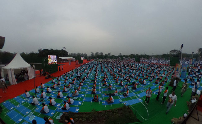 360 Degree View: International Yoga Day Celebrations In India