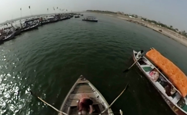360 Degree View Of 'Sangam' At Allahabad