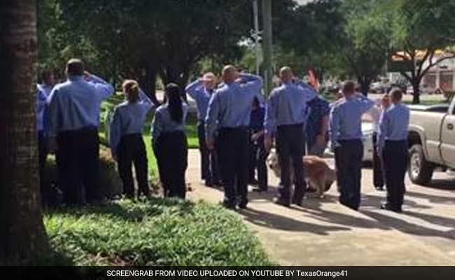 Firefighters Gave A Final, Farewell Salute To The Last 9/11 Rescue Dog