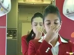 Yoga Sessions Held at 35,000 Feet by SpiceJet and Isha Foundation