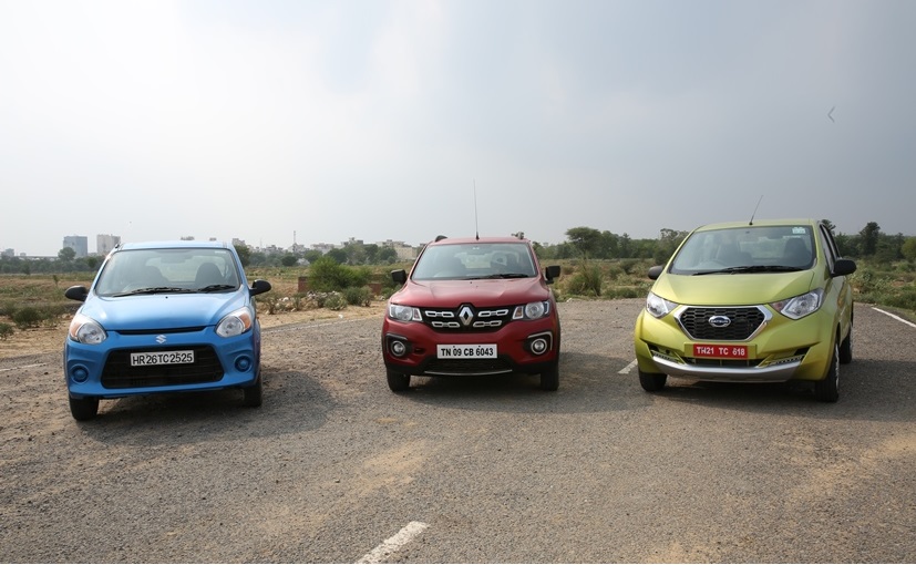 Facelifted Maruti Suzuki Alto 800 Takes on New Datsun redi-GO and Renault Kwid