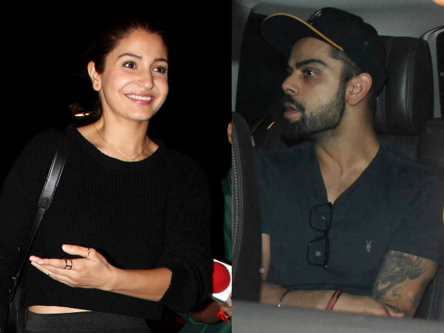 <i>Break Ke Baad</i>: Anushka Sharma Flies Out of Mumbai, Seen-Off by Virat Kohli