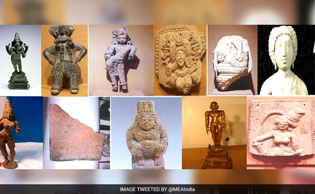 US Returns 200 Artifacts Worth $100 Million To India