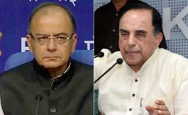 Amid Attacks By Subramanian Swamy, Arun Jaitley Cuts Short China Visit