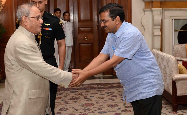 Arvind Kejriwal Meets President, Raises Issue Of 'Manhandling' Of AAP Councillor
