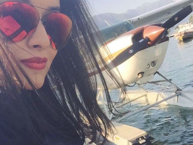 Actress Asin Pilots a Sea Plane in Italy, Posts Videos on Instagram