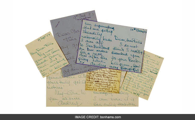 Audrey Hepburn Secret Letters Sell At Auction For 11,250 Pounds