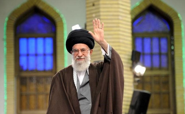 Iran's Ayatollah Ali Khamenei Rebuffs Hasan Rouhani's Detente Policy Ahead Of Vote