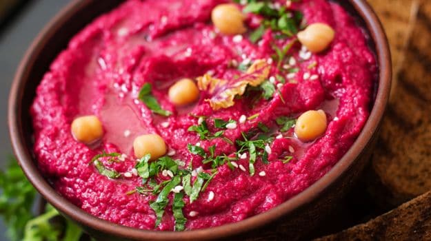 beetroot hummus