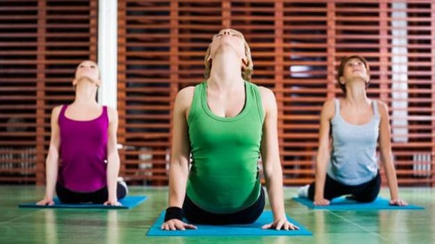 bhujangasana front