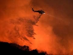 Brush Fire Veers Away From Southern California Enclave