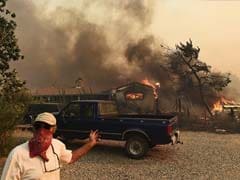 Massive California Wildfire Burns Homes Leaving Atleast Two Dead