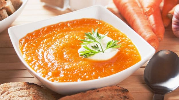 This Hearty Carrot And Ginger Soup Is An Ideal Addition To Your Weight Loss Diet