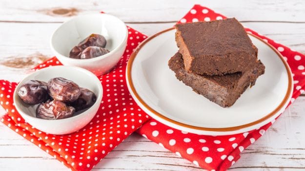 date and prune brownie