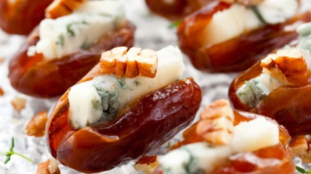 dates with blue cheese