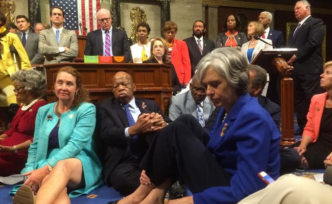 Democrats Create Havoc On US House Floor Over Gun Control Legislation