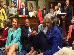 Democrats Create Havoc On US House Floor Over Gun Control Legislation Democrats Create Havoc On US House Floor Over Gun Control Legislation