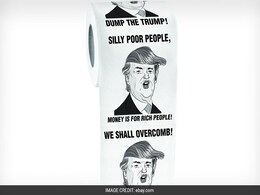China-Made Trump Toilet Papers Getting Popular In US: Report China-Made Trump Toilet Papers Getting Popular In US: Report