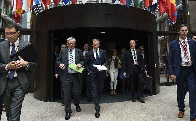 EU 27 Agree 'No Single Market A La Carte' For UK: Donald Tusk