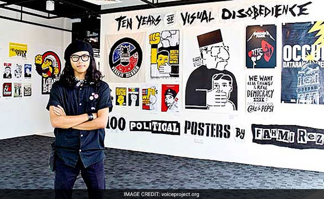 Malaysian Artist Charged For Depicting PM As Clown