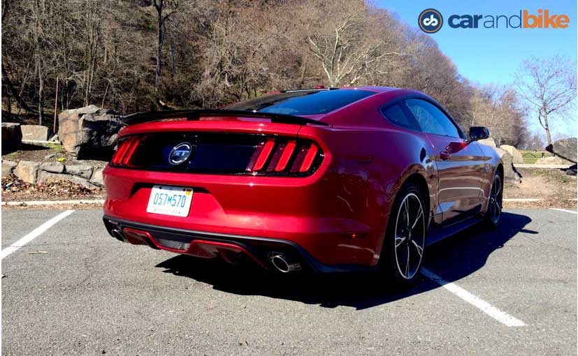 Ford Mustang GT Rear Profile