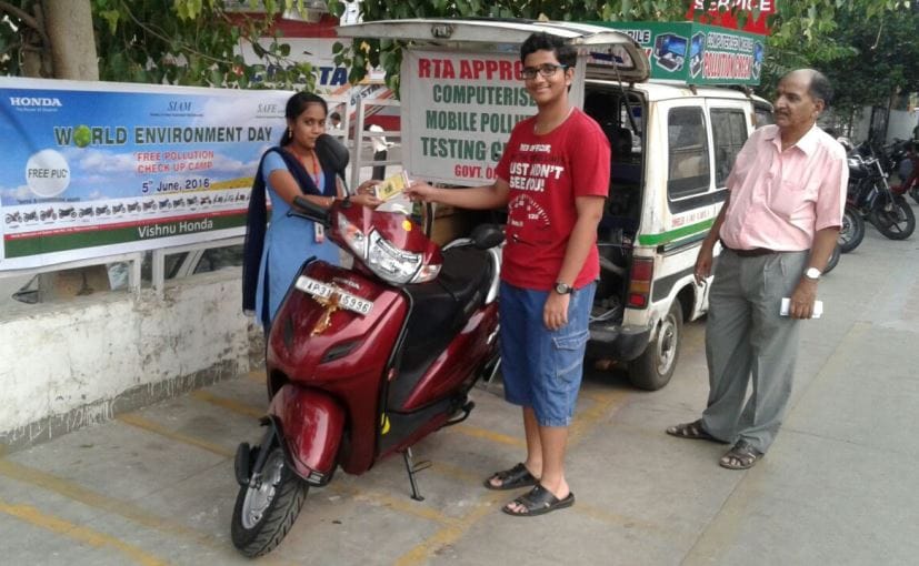 honda puc checkup