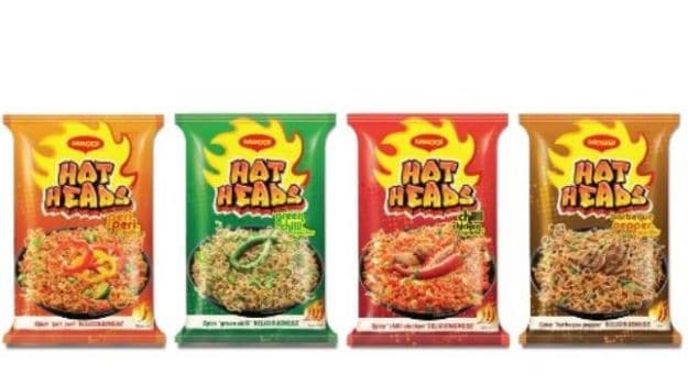 Maggi Hot Heads Instant Noodles - Spicy Curry