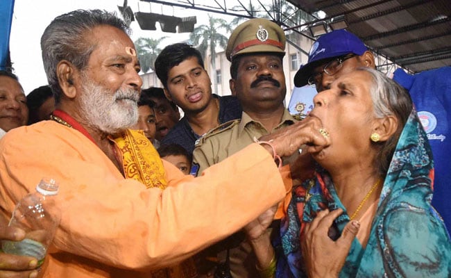 Seeking Asthma Cure, Thousands Queue Up For 'Fish Prasadam' In Hyderabad